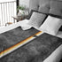 Grunge Bear Pride Flag Stripe Velveteen Plush Blanket